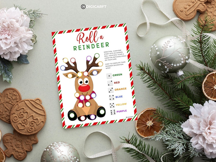 Merry Moments: 90 Printable Christmas Games